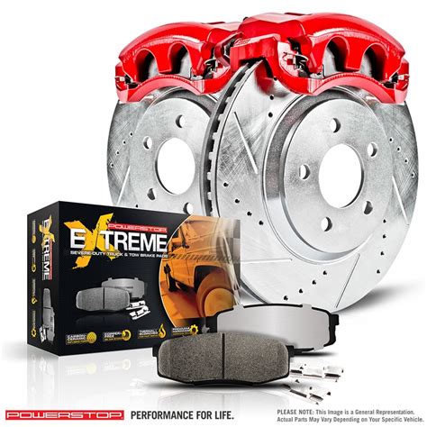 Brake Pad, Caliper and Rotor Kit .